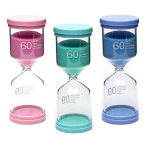 Годинник пісочний 60 хв 15 см 7-15 скляний