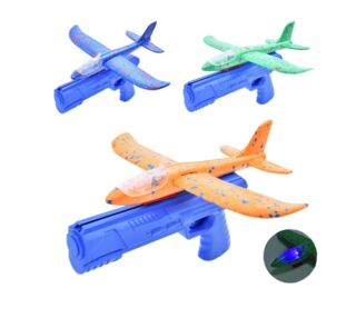 Літак пінопластовий 23 см на запуску TD202375