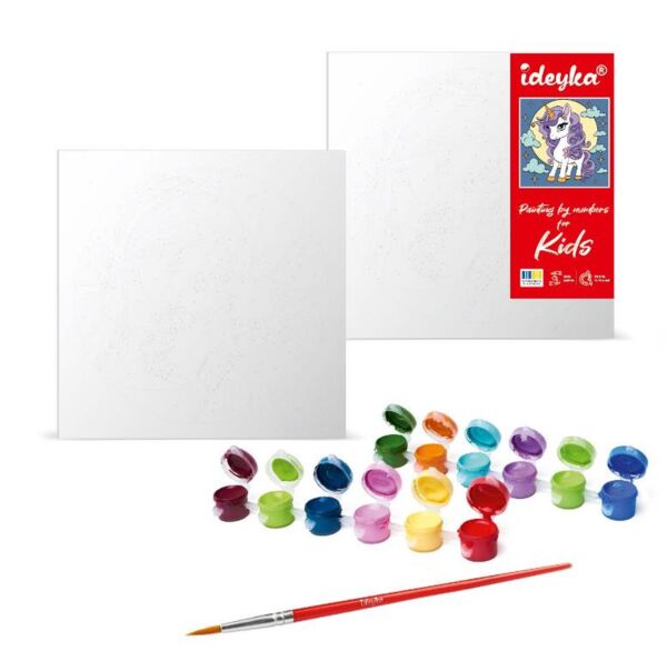 Розпис по номерах 25х25 KHO1348 Радісний аксолотль Ідейка Ціна (цена) 125.20грн. | придбати  купити (купить) Розпис по номерах 25х25 KHO1348 Радісний аксолотль Ідейка доставка по Украине, купить книгу, детские игрушки, компакт диски 1