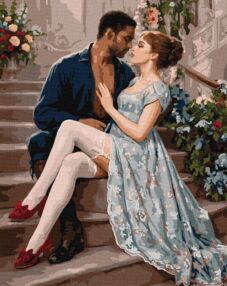 Розпис по номерах 40х50 КНО8755 Мереживо таємниць з фарбами металік "Ідейка"