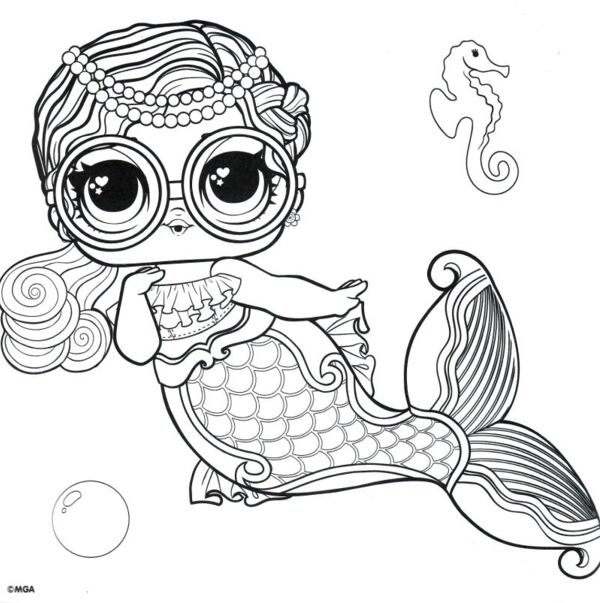 Розм водяні WB004 LOL Surprize! Mermaid Ідейка Ціна (цена) 31.70грн. | придбати  купити (купить) Розм водяні WB004 LOL Surprize! Mermaid Ідейка доставка по Украине, купить книгу, детские игрушки, компакт диски 2