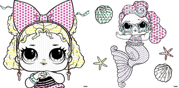 Розм водяні WB004 LOL Surprize! Mermaid Ідейка Ціна (цена) 31.70грн. | придбати  купити (купить) Розм водяні WB004 LOL Surprize! Mermaid Ідейка доставка по Украине, купить книгу, детские игрушки, компакт диски 1