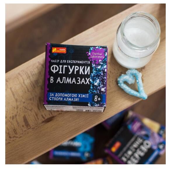 Набір для експериментів фігурки в алмазах Ціна (цена) 95.00грн. | придбати  купити (купить) Набір для експериментів фігурки в алмазах доставка по Украине, купить книгу, детские игрушки, компакт диски 3