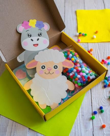 Великий набір для творчості Pompon Art дракончик Ціна (цена) 369.60грн. | придбати  купити (купить) Великий набір для творчості Pompon Art дракончик доставка по Украине, купить книгу, детские игрушки, компакт диски 2