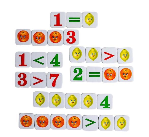 Гра навчальна математика на магнітах Ціна (цена) 161.90грн. | придбати  купити (купить) Гра навчальна математика на магнітах доставка по Украине, купить книгу, детские игрушки, компакт диски 6