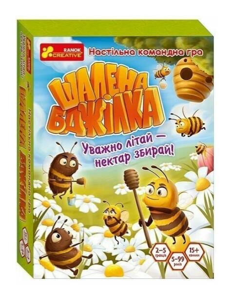 Гра настільна шалена бджілка Ціна (цена) 183.00грн. | придбати  купити (купить) Гра настільна шалена бджілка доставка по Украине, купить книгу, детские игрушки, компакт диски 0