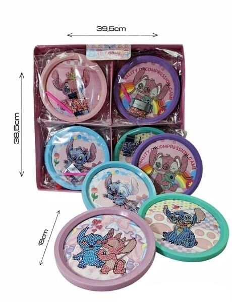 Алмазна мозаїка кругла D-18 см Стіч Ціна (цена) 32.90грн. | придбати  купити (купить) Алмазна мозаїка кругла D-18 см Стіч доставка по Украине, купить книгу, детские игрушки, компакт диски 0