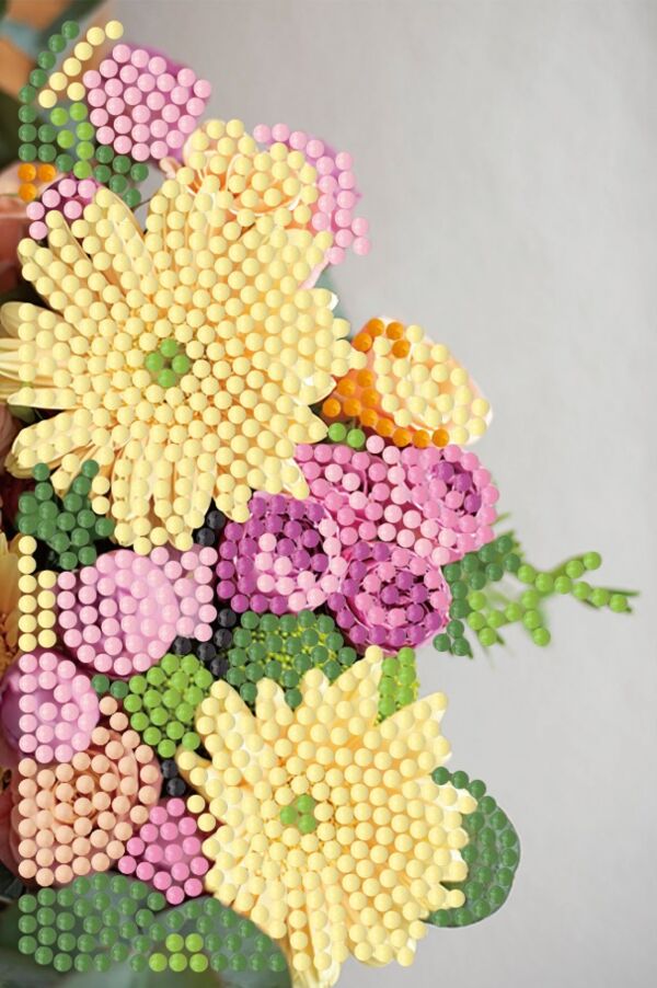 Алмазна мозаїка 10х15 YJB1015-03 Весняний букет Strateg Ціна (цена) 55.86грн. | придбати  купити (купить) Алмазна мозаїка 10х15 YJB1015-03 Весняний букет Strateg доставка по Украине, купить книгу, детские игрушки, компакт диски 0