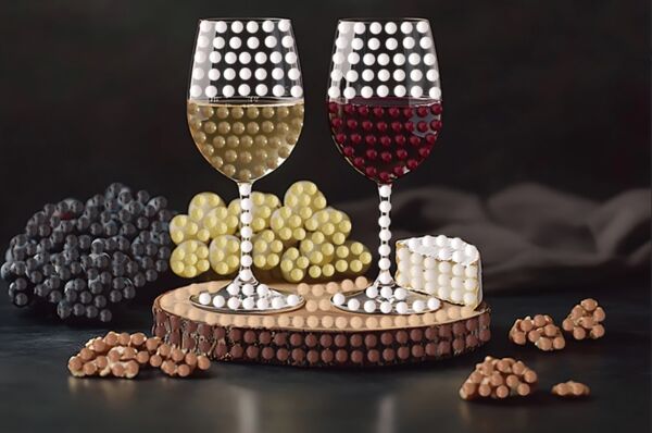 Алмазна мозаїка 10х15 YJB1015-04 Вино і сир Strateg Ціна (цена) 55.86грн. | придбати  купити (купить) Алмазна мозаїка 10х15 YJB1015-04 Вино і сир Strateg доставка по Украине, купить книгу, детские игрушки, компакт диски 0