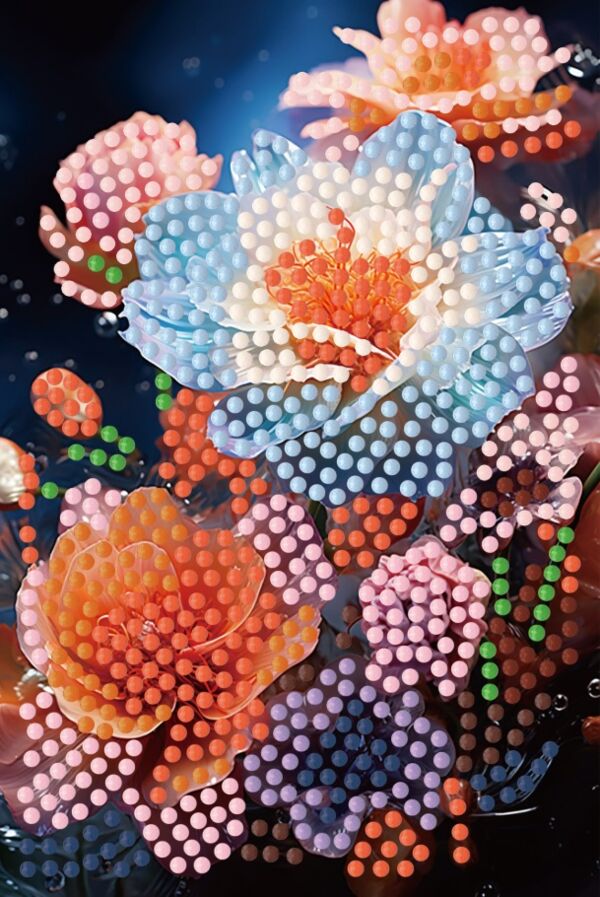 Алмазна мозаїка 10х15 YJB1015-05 Світло квітів Strateg Ціна (цена) 55.86грн. | придбати  купити (купить) Алмазна мозаїка 10х15 YJB1015-05 Світло квітів Strateg доставка по Украине, купить книгу, детские игрушки, компакт диски 0