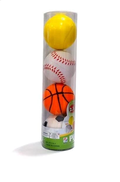 Мяч фомовий спортивний набір 4 штуки ZY116-1 Ціна (цена) 45.30грн. | придбати  купити (купить) Мяч фомовий спортивний набір 4 штуки ZY116-1 доставка по Украине, купить книгу, детские игрушки, компакт диски 0