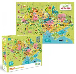 Пазл Мапа України 300706