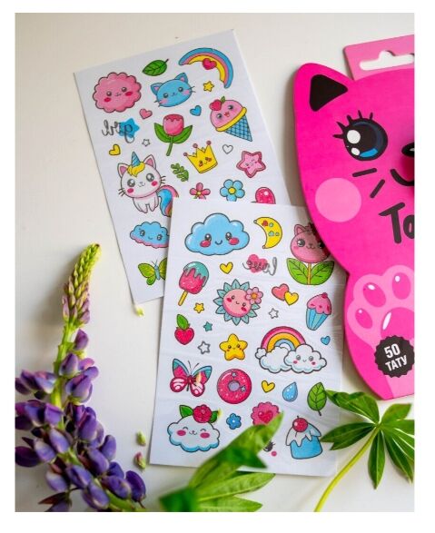 Тимчасові тату для молодших дівчаток СЮРПРИЗ Ціна (цена) 52.80грн. | придбати  купити (купить) Тимчасові тату для молодших дівчаток СЮРПРИЗ доставка по Украине, купить книгу, детские игрушки, компакт диски 1