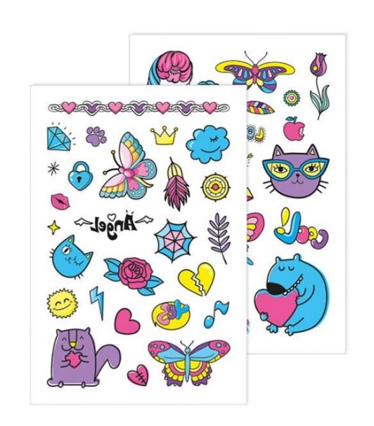 Тимчасові тату для старших дівчаток СЮРПРИЗ Ціна (цена) 52.80грн. | придбати  купити (купить) Тимчасові тату для старших дівчаток СЮРПРИЗ доставка по Украине, купить книгу, детские игрушки, компакт диски 3