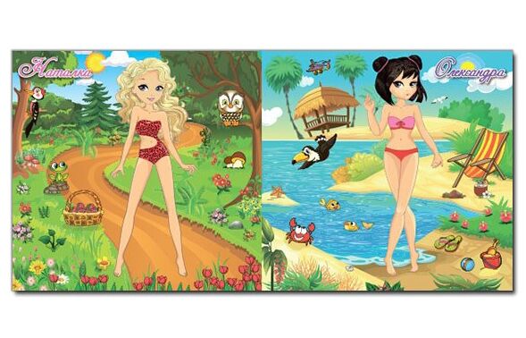 Одягни ляльку Яскраві наліпки зелена Глорія Ціна (цена) 29.70грн. | придбати  купити (купить) Одягни ляльку Яскраві наліпки зелена Глорія доставка по Украине, купить книгу, детские игрушки, компакт диски 2