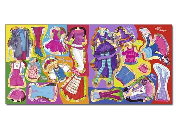 Одягни ляльку Яскраві наліпки червона Глория Ціна (цена) 29.70грн. | придбати  купити (купить) Одягни ляльку Яскраві наліпки червона Глория доставка по Украине, купить книгу, детские игрушки, компакт диски 3