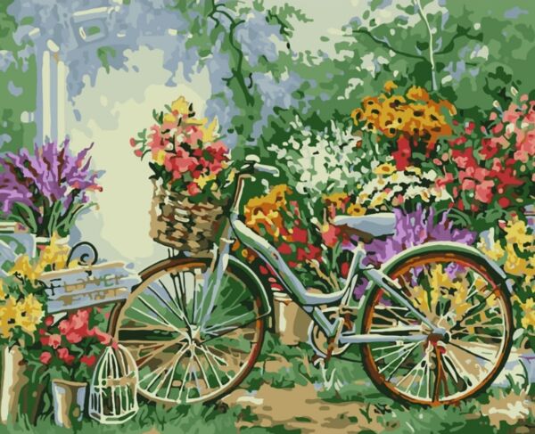 Розпис по номерах 40х50 504001-NC Квітковий сад Art Craft арт крафт Ціна (цена) 213.60грн. | придбати  купити (купить) Розпис по номерах 40х50 504001-NC Квітковий сад Art Craft арт крафт доставка по Украине, купить книгу, детские игрушки, компакт диски 0