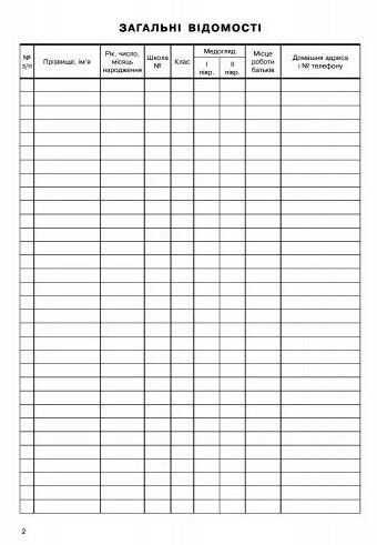 Журнал обліку групових занять дитячо - юнацької спортивної школи Ціна (цена) 81.60грн. | придбати  купити (купить) Журнал обліку групових занять дитячо - юнацької спортивної школи доставка по Украине, купить книгу, детские игрушки, компакт диски 2