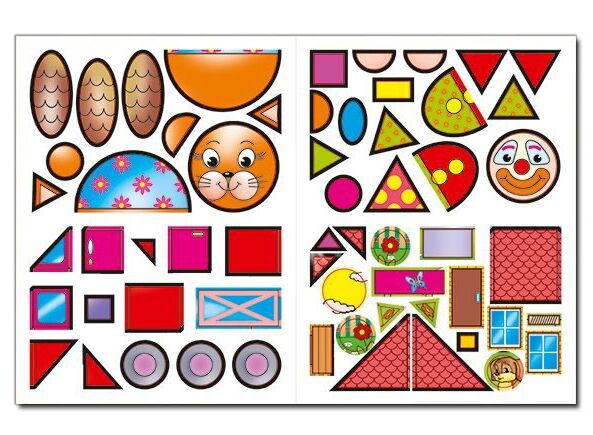 Мозаїка для малюків з наліпками Поросятко Глорія Ціна (цена) 40.80грн. | придбати  купити (купить) Мозаїка для малюків з наліпками Поросятко Глорія доставка по Украине, купить книгу, детские игрушки, компакт диски 3