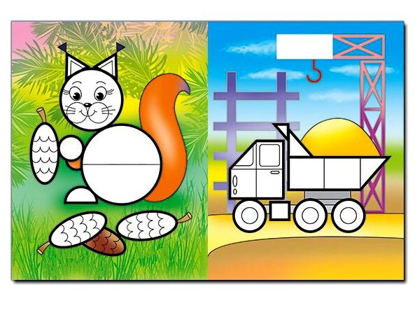 Мозаїка для малюків з наліпками Поросятко Глорія Ціна (цена) 40.80грн. | придбати  купити (купить) Мозаїка для малюків з наліпками Поросятко Глорія доставка по Украине, купить книгу, детские игрушки, компакт диски 1