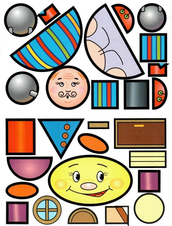 Мозаїка для малюків з наліпками Цибуліно Глорія Ціна (цена) 40.80грн. | придбати  купити (купить) Мозаїка для малюків з наліпками Цибуліно Глорія доставка по Украине, купить книгу, детские игрушки, компакт диски 3