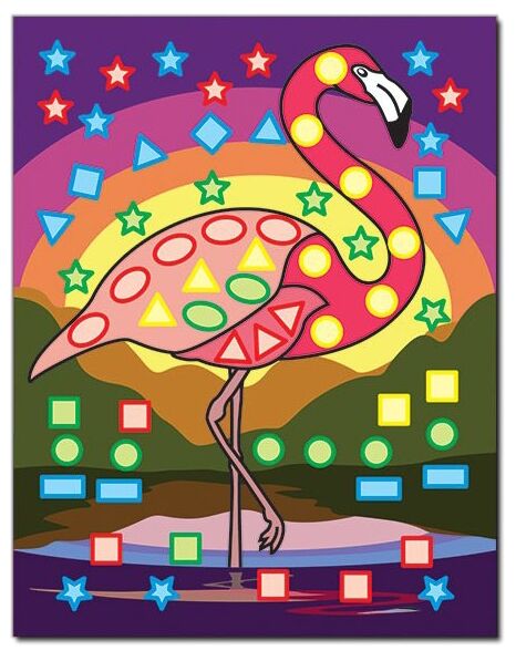 Чарівна мозаїка з наліпками Колібрі Глорія Ціна (цена) 40.80грн. | придбати  купити (купить) Чарівна мозаїка з наліпками Колібрі Глорія доставка по Украине, купить книгу, детские игрушки, компакт диски 1