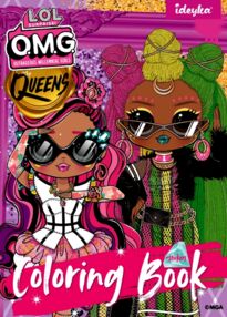 Розмальовка зі стікерами L.O.L.M.G Queens 2 LCB15