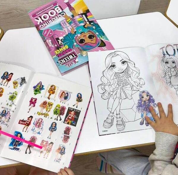 Розмальовка Tweens Emma Emo LCB8 Ціна (цена) 56.00грн. | придбати  купити (купить) Розмальовка Tweens Emma Emo LCB8 доставка по Украине, купить книгу, детские игрушки, компакт диски 3