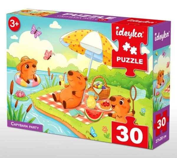 Пазл Капібара паті 30 елементів LP30-007 Ціна (цена) 70.00грн. | придбати  купити (купить) Пазл Капібара паті 30 елементів LP30-007 доставка по Украине, купить книгу, детские игрушки, компакт диски 0