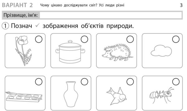 Експрес - перевірка 1 клас Я досліджую світ до підручника Грущинської Ціна (цена) 51.84грн. | придбати  купити (купить) Експрес - перевірка 1 клас Я досліджую світ до підручника Грущинської доставка по Украине, купить книгу, детские игрушки, компакт диски 3