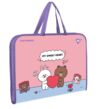 Портфель на блискавці з тканинними ручками Friends Choco and Cony 492239 YES FC Ціна (цена) 191.90грн. | придбати  купити (купить) Портфель на блискавці з тканинними ручками Friends Choco and Cony 492239 YES FC доставка по Украине, купить книгу, детские игрушки, компакт диски 1