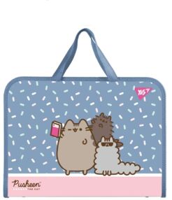 Портфель на блискавці з тканинними ручками Pusheen 492316 YES FC