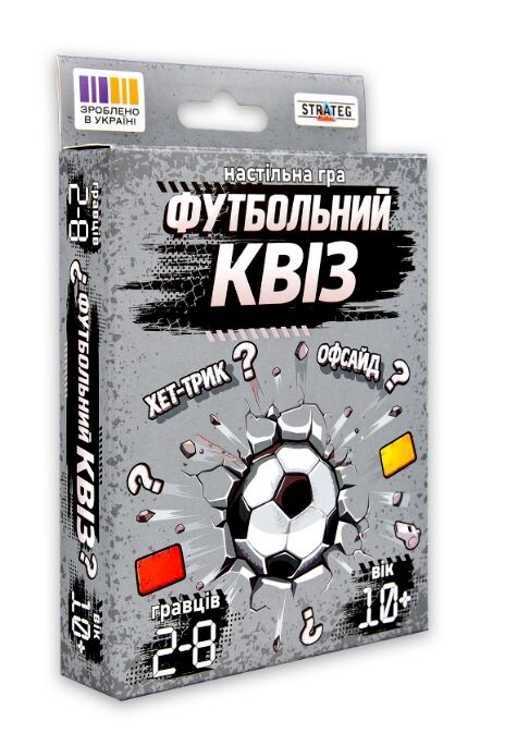 Гра настільна Футбольний Квіз 31205 Ціна (цена) 78.80грн. | придбати  купити (купить) Гра настільна Футбольний Квіз 31205 доставка по Украине, купить книгу, детские игрушки, компакт диски 0