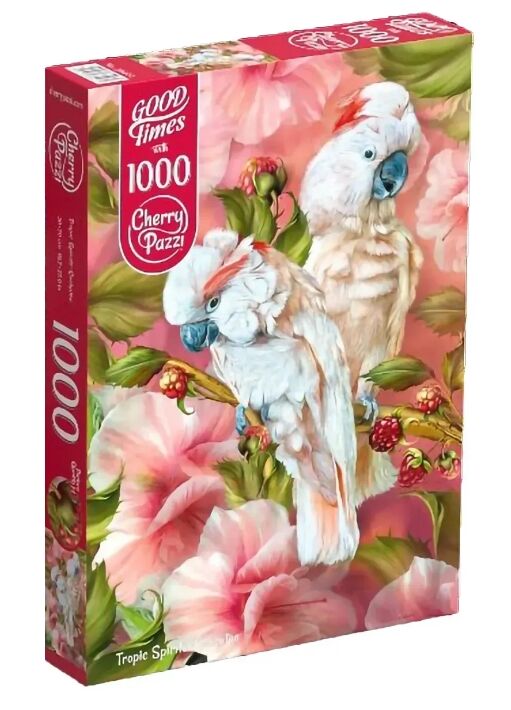 Пазли CherryPazzi 1000 елементів Tropic Spirits-Cockato 30462 Ціна (цена) 349.10грн. | придбати  купити (купить) Пазли CherryPazzi 1000 елементів Tropic Spirits-Cockato 30462 доставка по Украине, купить книгу, детские игрушки, компакт диски 0