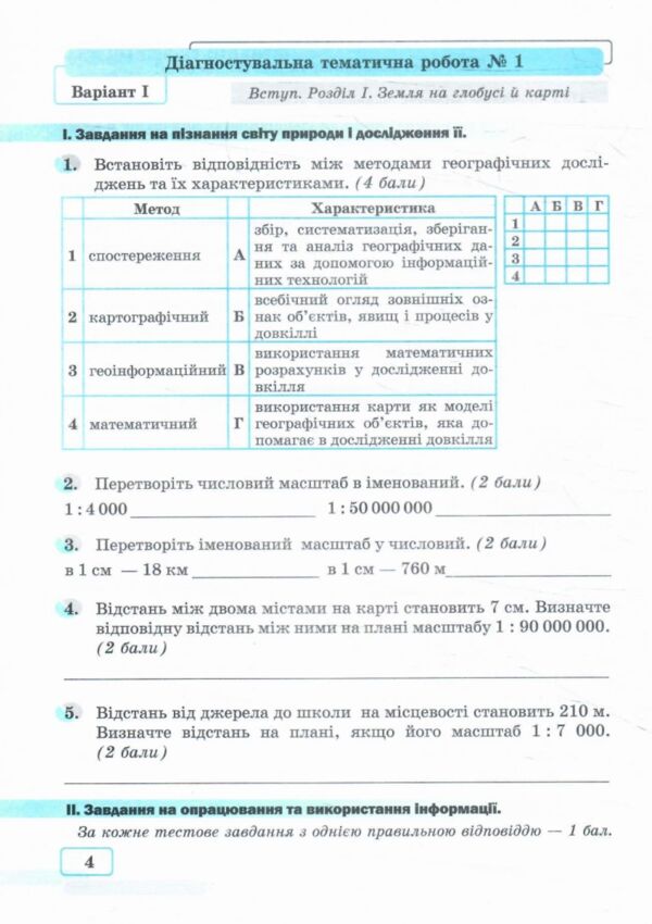 Географія 6 клас Діагностувальні тематичні роботи Ціна (цена) 59.80грн. | придбати  купити (купить) Географія 6 клас Діагностувальні тематичні роботи доставка по Украине, купить книгу, детские игрушки, компакт диски 3