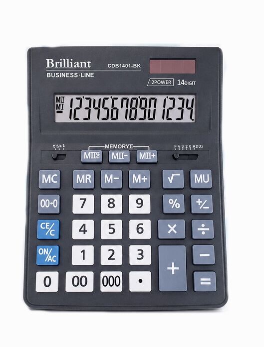 Калькулятор Brilliant CDB1401-BK Ціна (цена) 303.30грн. | придбати  купити (купить) Калькулятор Brilliant CDB1401-BK доставка по Украине, купить книгу, детские игрушки, компакт диски 0