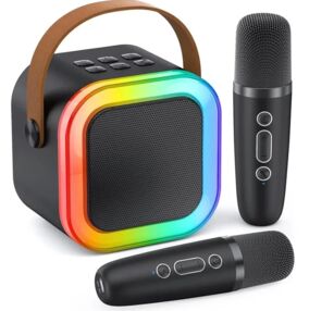 Колонка акуммулятор USB Bluetooth TFслот 2 мікрофона 3 кольори K12