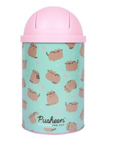 Контейнер наст для сміття Yes 10 х 18 см Pusheen металевий 708571