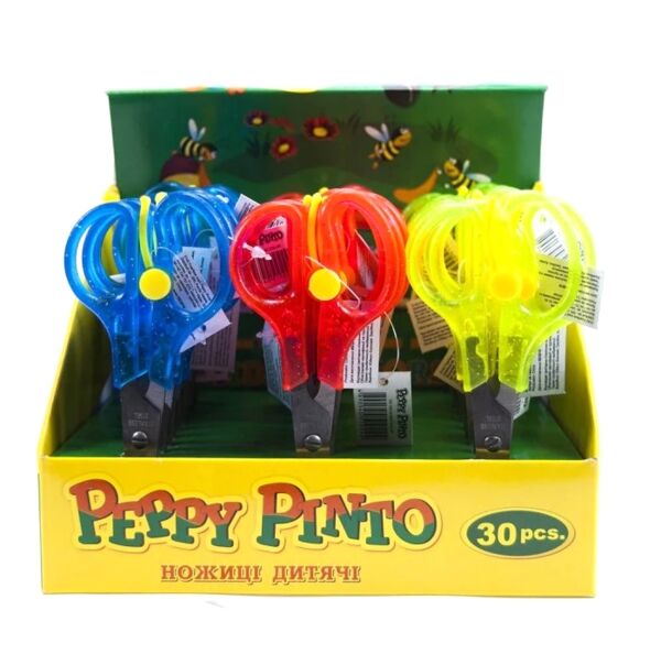 Ножиці Peppy Pinto 13,5 см SP1005/30 дитячі Ціна (цена) 21.30грн. | придбати  купити (купить) Ножиці Peppy Pinto 13,5 см SP1005/30 дитячі доставка по Украине, купить книгу, детские игрушки, компакт диски 1