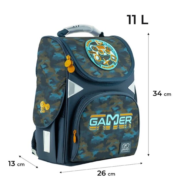 Рюкзак GoPack GO24-5001S-8 Gaming Mode 34х26х13см Ціна (цена) 1 485.50грн. | придбати  купити (купить) Рюкзак GoPack GO24-5001S-8 Gaming Mode 34х26х13см доставка по Украине, купить книгу, детские игрушки, компакт диски 1