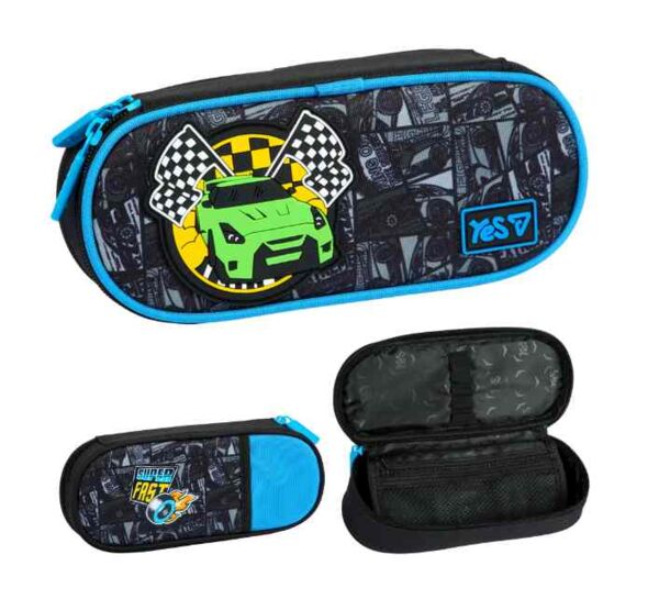 Пенал YES м'який Super Racer 533769 Ціна (цена) 406.00грн. | придбати  купити (купить) Пенал YES м'який Super Racer 533769 доставка по Украине, купить книгу, детские игрушки, компакт диски 0