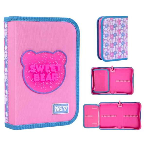 Пенал YES твердий одинарний з клапаном Sweet Bear 533729 Ціна (цена) 310.00грн. | придбати  купити (купить) Пенал YES твердий одинарний з клапаном Sweet Bear 533729 доставка по Украине, купить книгу, детские игрушки, компакт диски 0