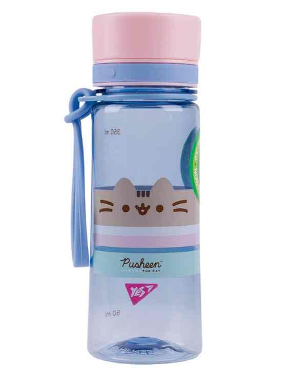 Пляшка для води Yes 400 мл Pusheen блакитна 708319 Ціна (цена) 309.60грн. | придбати  купити (купить) Пляшка для води Yes 400 мл Pusheen блакитна 708319 доставка по Украине, купить книгу, детские игрушки, компакт диски 0