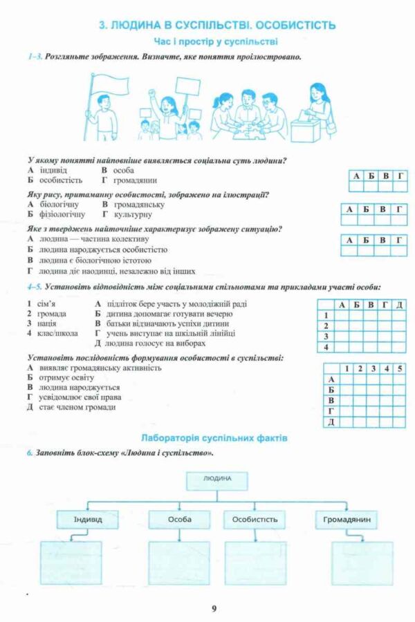 Зошит 8 клас Громадянська освіта завдання для оцінювання Васильків НУШ Ціна (цена) 59.80грн. | придбати  купити (купить) Зошит 8 клас Громадянська освіта завдання для оцінювання Васильків НУШ доставка по Украине, купить книгу, детские игрушки, компакт диски 2