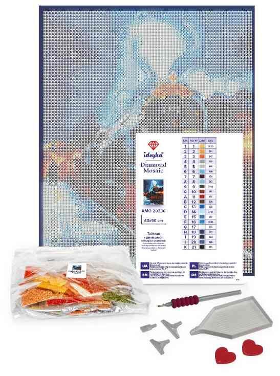 Алмазна мозаїка 40х50 AMO20336 Harry Potter Дорога до магії Ідейка Ціна (цена) 347.00грн. | придбати  купити (купить) Алмазна мозаїка 40х50 AMO20336 Harry Potter Дорога до магії Ідейка доставка по Украине, купить книгу, детские игрушки, компакт диски 1