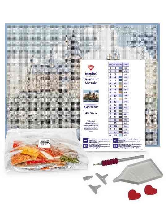 Алмазна мозаїка 40х50 AMO20360 Harry Potter Гогвортс вденьІдейка Ціна (цена) 347.00грн. | придбати  купити (купить) Алмазна мозаїка 40х50 AMO20360 Harry Potter Гогвортс вденьІдейка доставка по Украине, купить книгу, детские игрушки, компакт диски 1