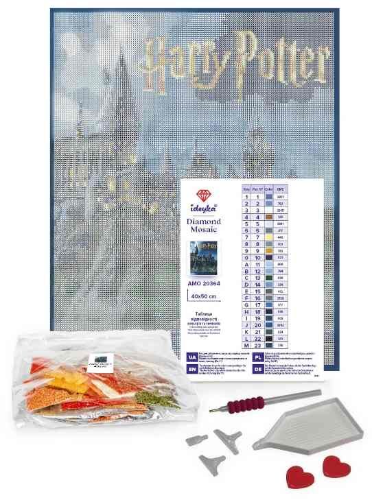 Алмазна мозаїка 40х50 AMO20364 Harry Potter Гогвортс вночі Ідейка Ціна (цена) 347.00грн. | придбати  купити (купить) Алмазна мозаїка 40х50 AMO20364 Harry Potter Гогвортс вночі Ідейка доставка по Украине, купить книгу, детские игрушки, компакт диски 1
