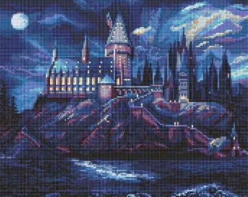 Алмазна мозаїка 40х50 AMO20402 Harry Potter Таємниці Гогвортс "Ідейка"