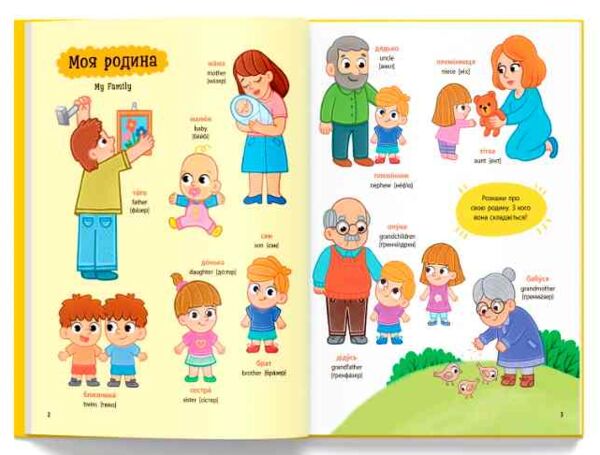 1000 перших слів малюка українською+англійською Ціна (цена) 368.50грн. | придбати  купити (купить) 1000 перших слів малюка українською+англійською доставка по Украине, купить книгу, детские игрушки, компакт диски 2