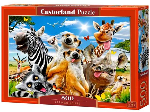 Пазли castorland 500 елементів African Selfie 53568 Ціна (цена) 235.10грн. | придбати  купити (купить) Пазли castorland 500 елементів African Selfie 53568 доставка по Украине, купить книгу, детские игрушки, компакт диски 0